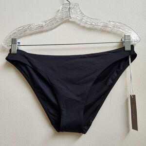 EVERLANE Swimsuit Bottom Womens Small Bikini Bottom in Black Summer ~ Beach Pool